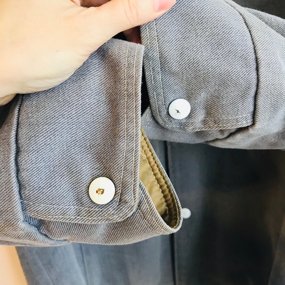 COPY - Woolrich Vintage Jacket Sherpa Lined Denim - Picture 5 of 8